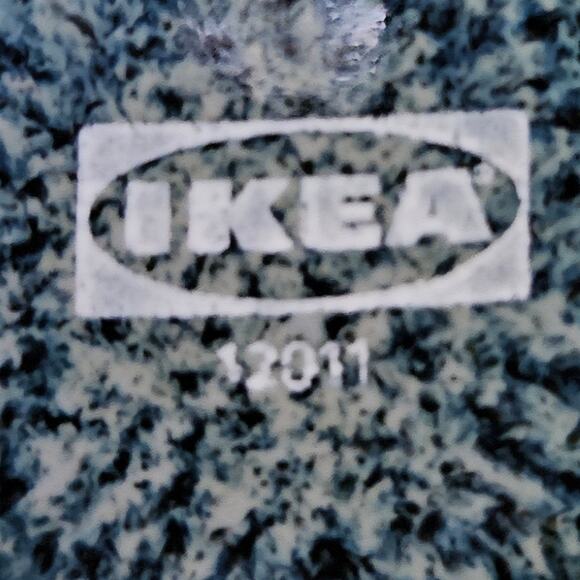 IKEA Stoneware Cups Blue Speckled Glaze 12011 Set of 2 Tumbler Mugs Japan - Picture 4 of 4